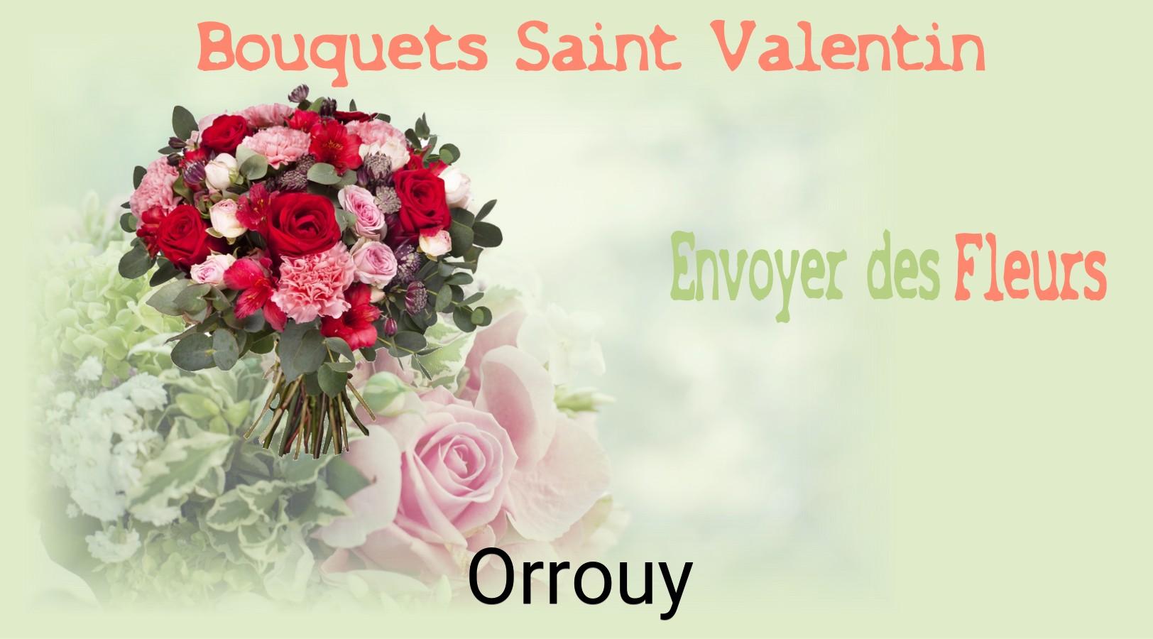 Roses de Saint-Valentin livrées à Orrouy